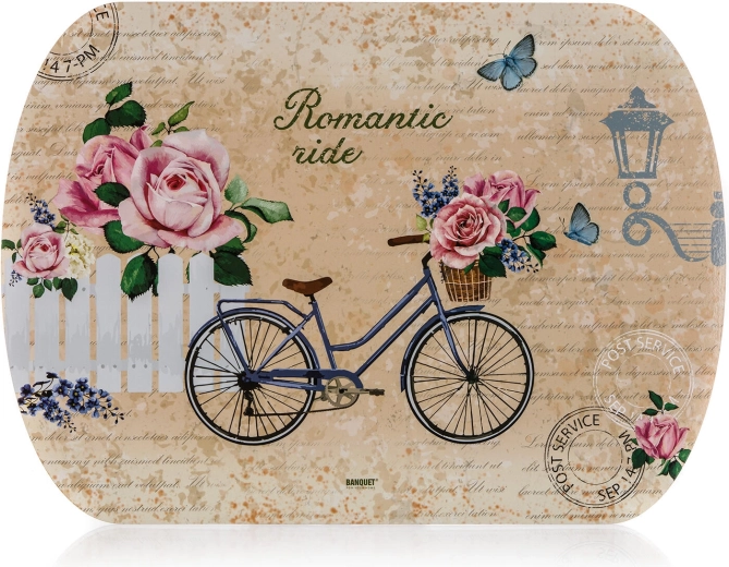Set de table Romantic ride en liège 39 × 28 cm