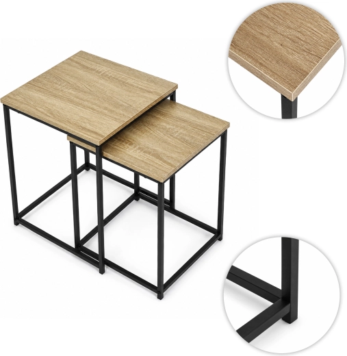 Plateaux résistants en MDF avec surface mélaminée