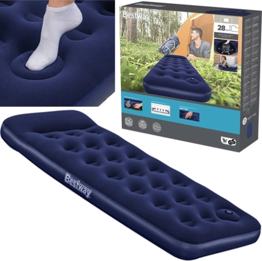 Matelas gonflable Bestway avec pompe intégrée 185 × 76 × 22 cm