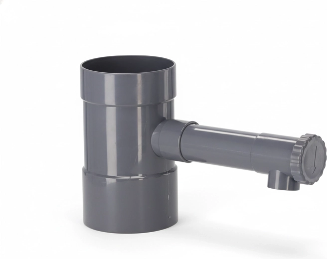 Collecteur d’eau de pluie gris 100 mm