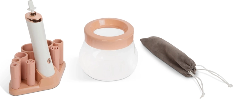 Nettoyeur et sèche-pinceaux électriques pour pinceaux de maquillage