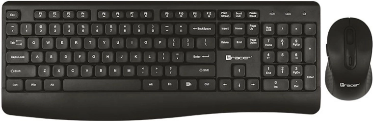 Ensemble sans fil clavier et souris TRACER Bartix II RF Nano