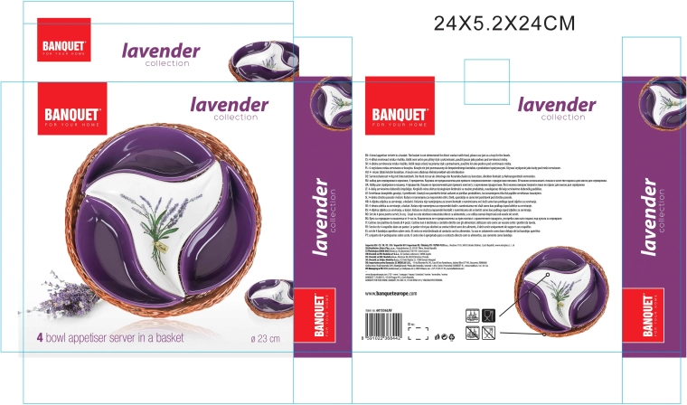 Partie de la collection LAVENDER