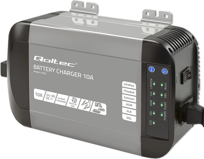 Réglages pour plusieurs types de batteries