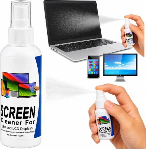 Produit de nettoyage pour écrans LCD/LED/TFT 100 ml - 1 pièce