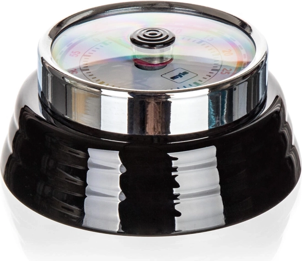 Finition inox durable et design rétro