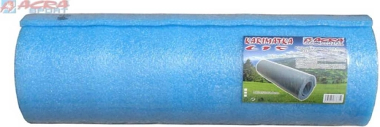 Tapis de sol en mousse Acra soft bleu 180 × 50 × 1 cm - 1 pièce