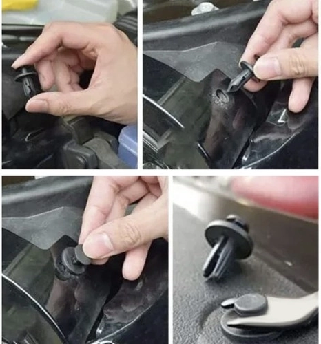 Agrafes universelles en PP pour voiture