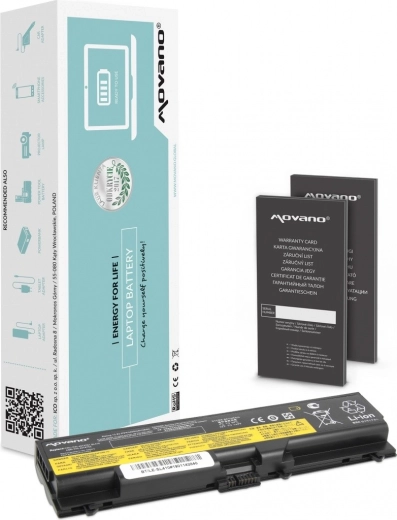 Batterie Movano pour Lenovo ThinkPad T410/T420/T510 4400 mAh (48 Wh)