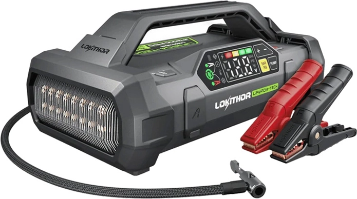Lokithor JA3000 PRO démarreur multifonction 3000 A avec compresseur et powerbank