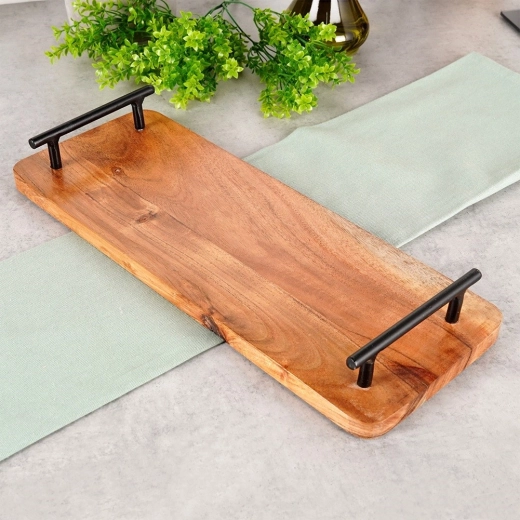 Bois d’acacia au beau veinage naturel