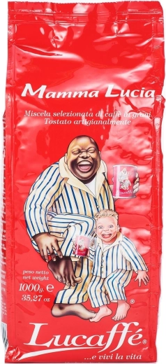 Lucaffé Mamma Lucia café en grains 1 kg (40 % Arabica, 60 % Robusta)