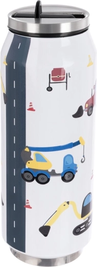 Pour boissons chaudes et froides avec le joyeux motif Cars