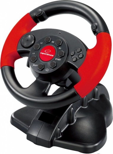 Volant de jeu Esperanza High Octane pour PC et PS3