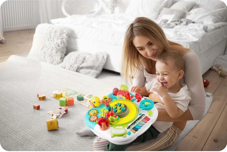 Musique, lumières et réglage du volume