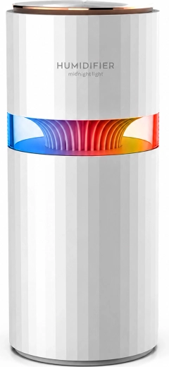 Humidificateur d’air et diffuseur d’arômes pour voiture avec rétroéclairage LED 400 ml - 1 pièce