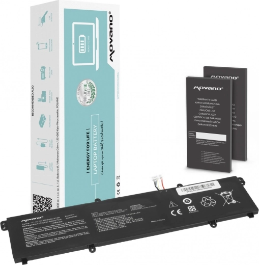 Batterie Movano pour Asus VivoBook Flip 14 X421/TM420/R413/K413FA 3600 mAh 41 Wh