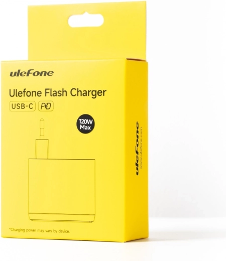 Charge ultra‑rapide jusqu’à 120 W