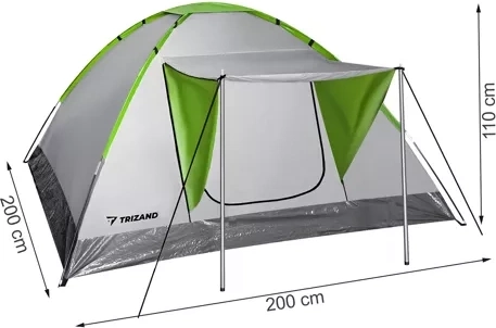 Tente igloo spacieuse pour 4 personnes