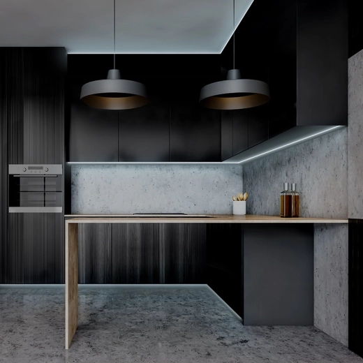 Forte luminosité pour l’éclairage fonctionnel et décoratif