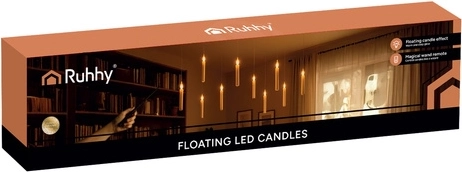 Lumière LED sûre sans flamme