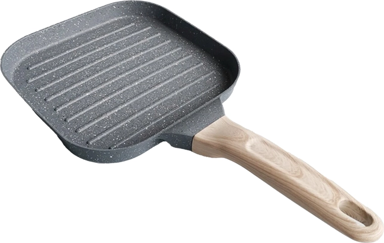 Marquages de grill prononcés et évacuation de la graisse