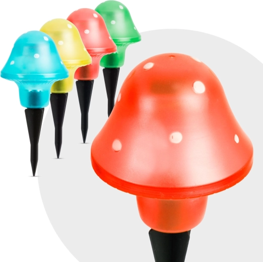 Décoration colorée pour le jardin