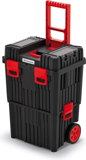 Coffre à outils modulaire à roulettes Heavy Kistenberg, 71 l