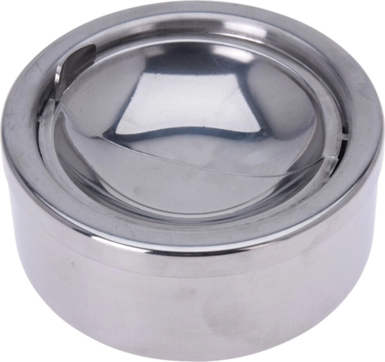 Cendrier en acier inoxydable 12 cm