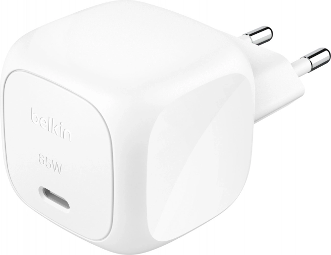 Chargeur secteur USB-C PPS Belkin 65 W blanc