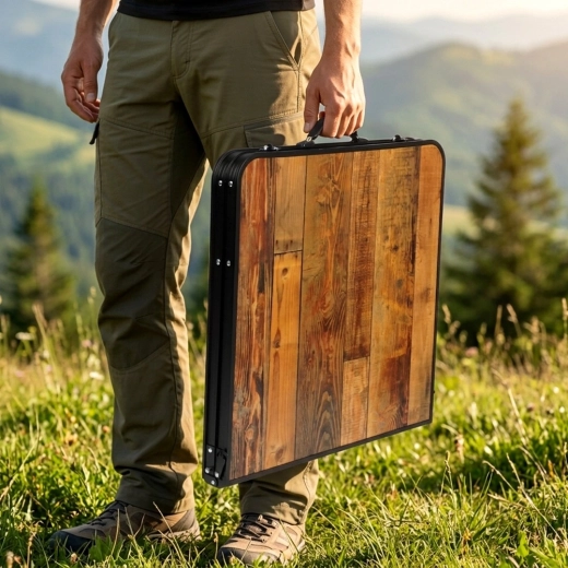 Pliage en valise pour un transport facile