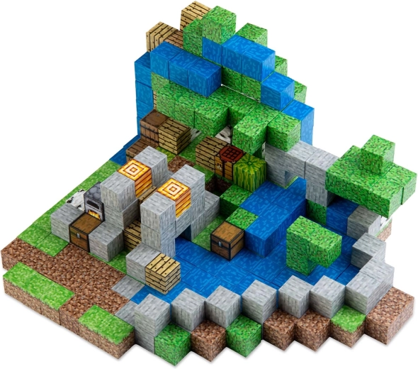 Paysage pixelisé personnalisé