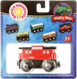 Wagon postal en bois Maxim