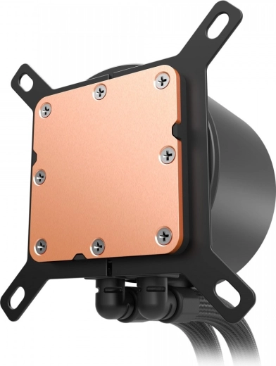 Base en cuivre (cold plate) pour un meilleur transfert thermique