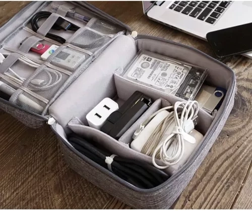9 poches et espace intérieur réglable