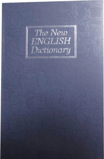 Coffre-fort en forme de livre 180 × 115 × 55 mm, bleu