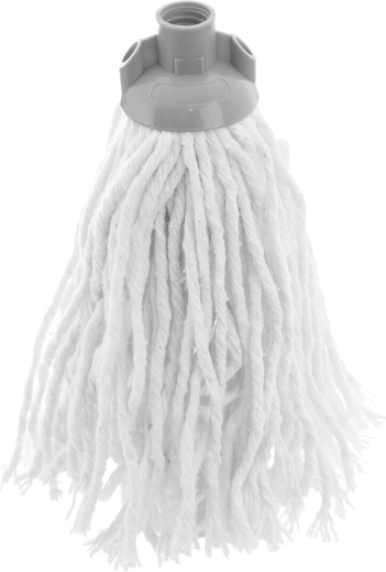 Tête de rechange pour mop Renata en coton/PES avec fixation plastique