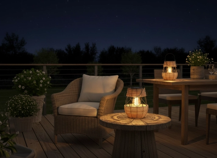 Lumière chaude et cosy pour les soirées