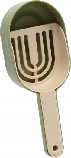 Tamisage rapide grâce au tamis intégré 2-en-1