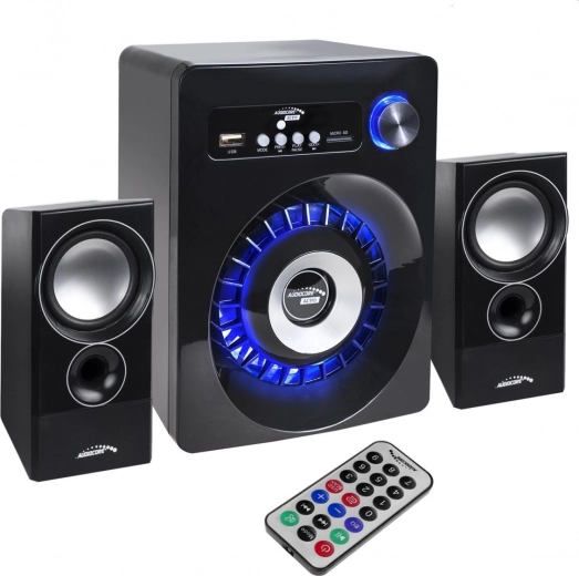 Ensemble d’enceintes 2.1 avec Bluetooth AUDIOCORE