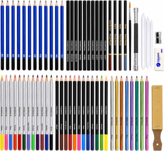74 outils pour le dessin, le trait et l’estompe