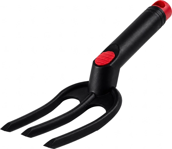 Cultivateur de jardin manuel à trois dents 27,5 cm