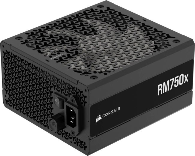 Alimentation entièrement modulaire CORSAIR RM750x (ATX 3.1, 80 PLUS Gold)