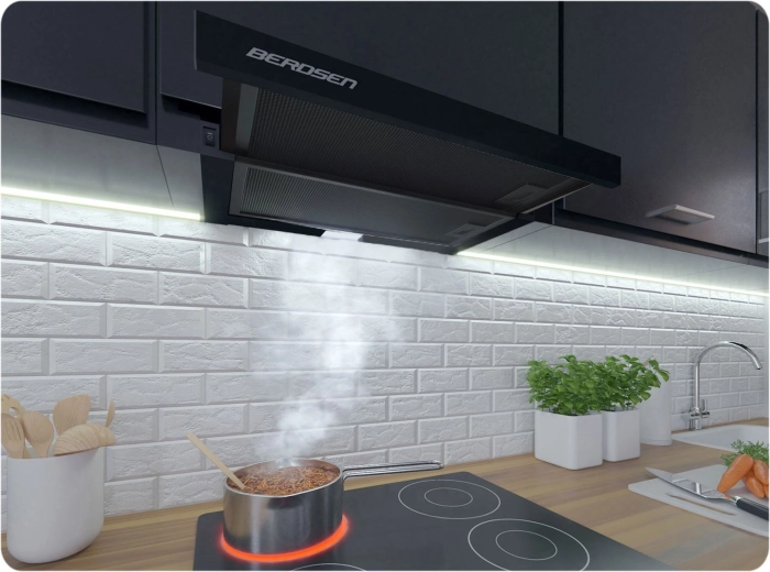 Entretien facile grâce aux filtres en aluminium