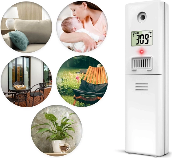 Large plage de mesure de la température et de l’humidité