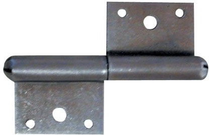 Paumelle de fenêtre 100 mm, gauche (15 pcs)