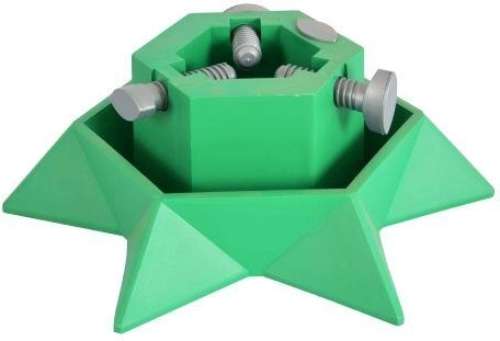 Support en plastique SPACE pour sapin de Noël jusqu’à 2,5 m, diamètre 39 cm