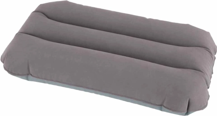 Oreiller de voyage gonflable en velours gris Bestway