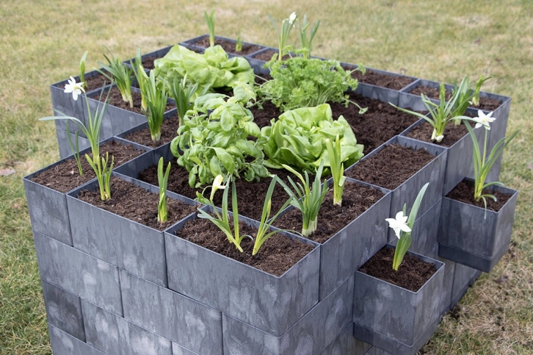 Transforme le module en jardinière