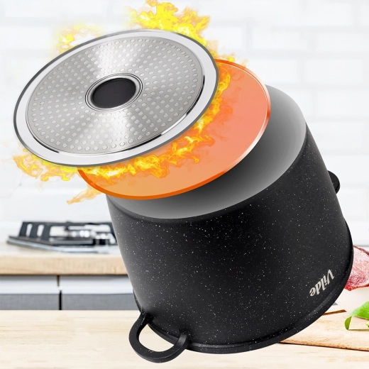 Chauffe uniforme et compatibilité induction